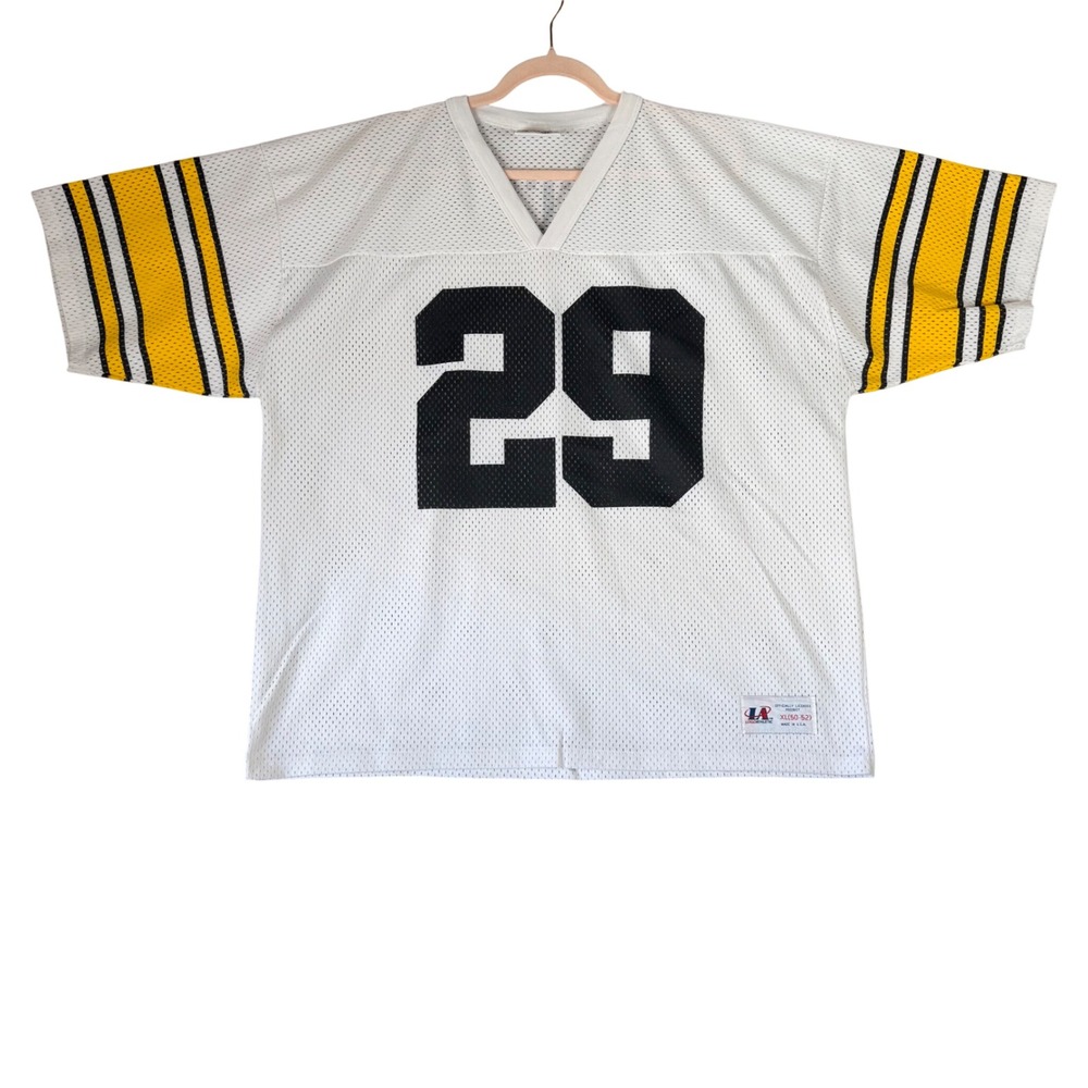Vintage Logo Athletic Barry Foster 29 Pittsburgh Steelers Jersey Mens XL White